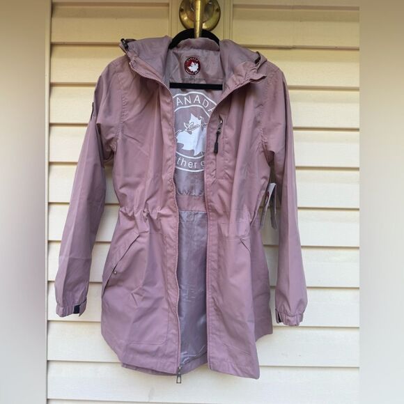 NWT Canada Weather Gear DryGear Performance Jacket, Dusty Rose/Mauve, Size M. - Picture 5 of 14